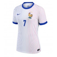 Frankrike Antoine Griezmann #7 Bortatröja Dam EM 2024 Kortärmad